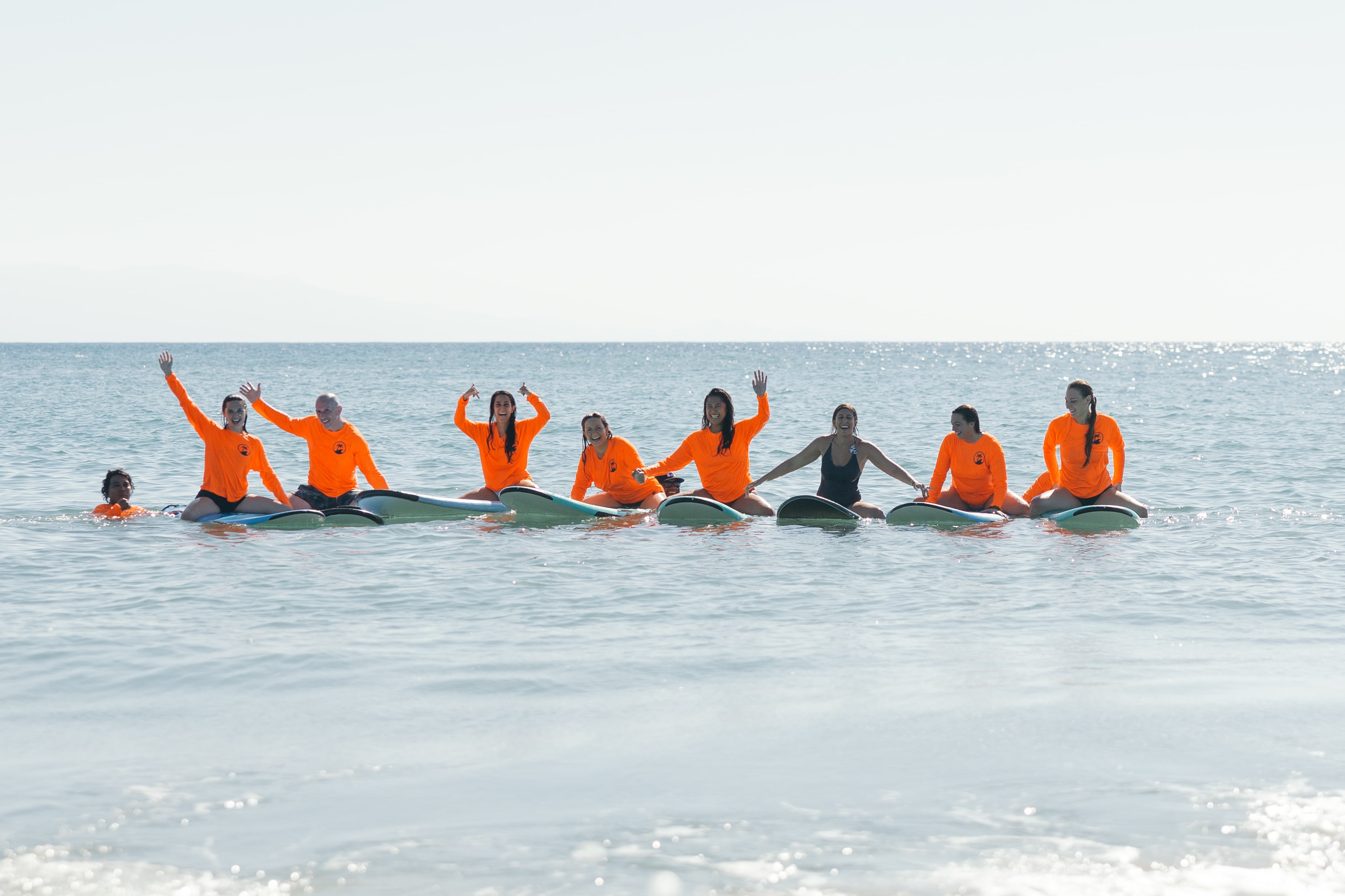 Surf camp waves