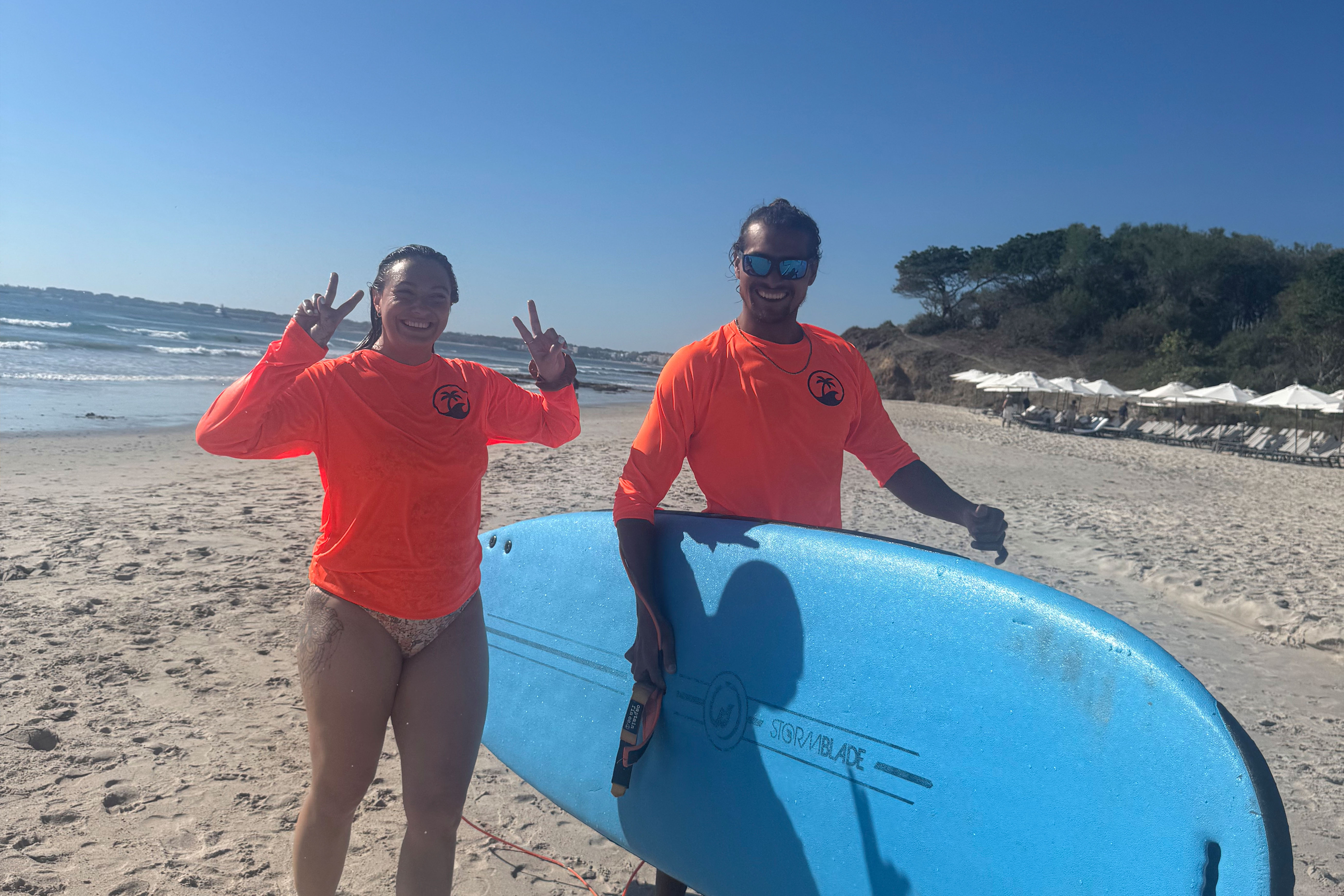 Clase privada de surf