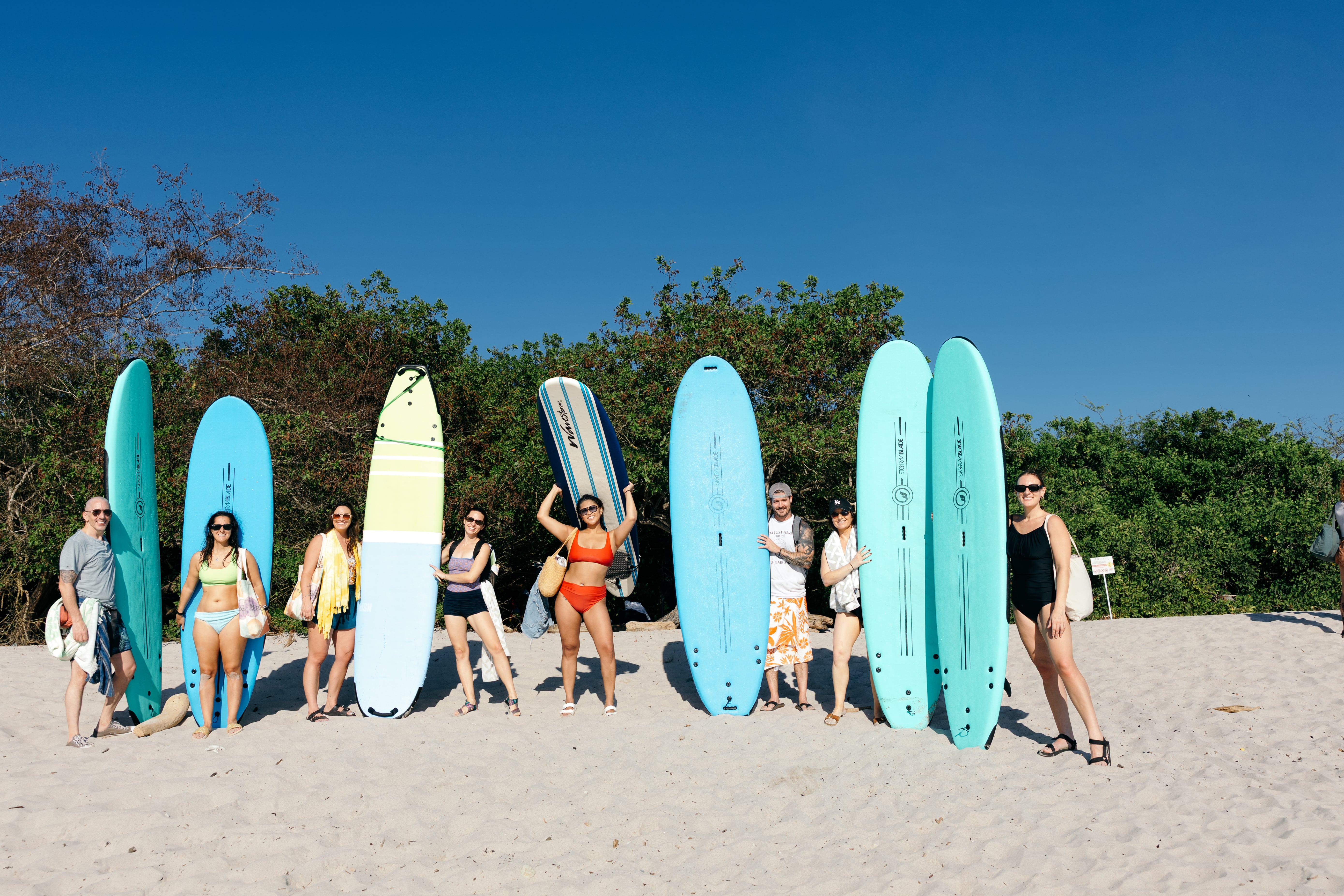 Beginner surf camp